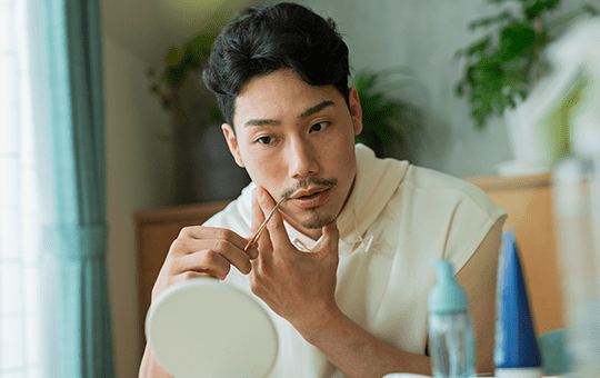 デザイン性のある脱毛が可能